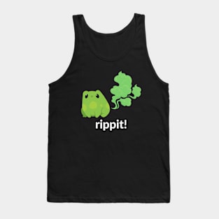 Rippit! A farting frog design Tank Top